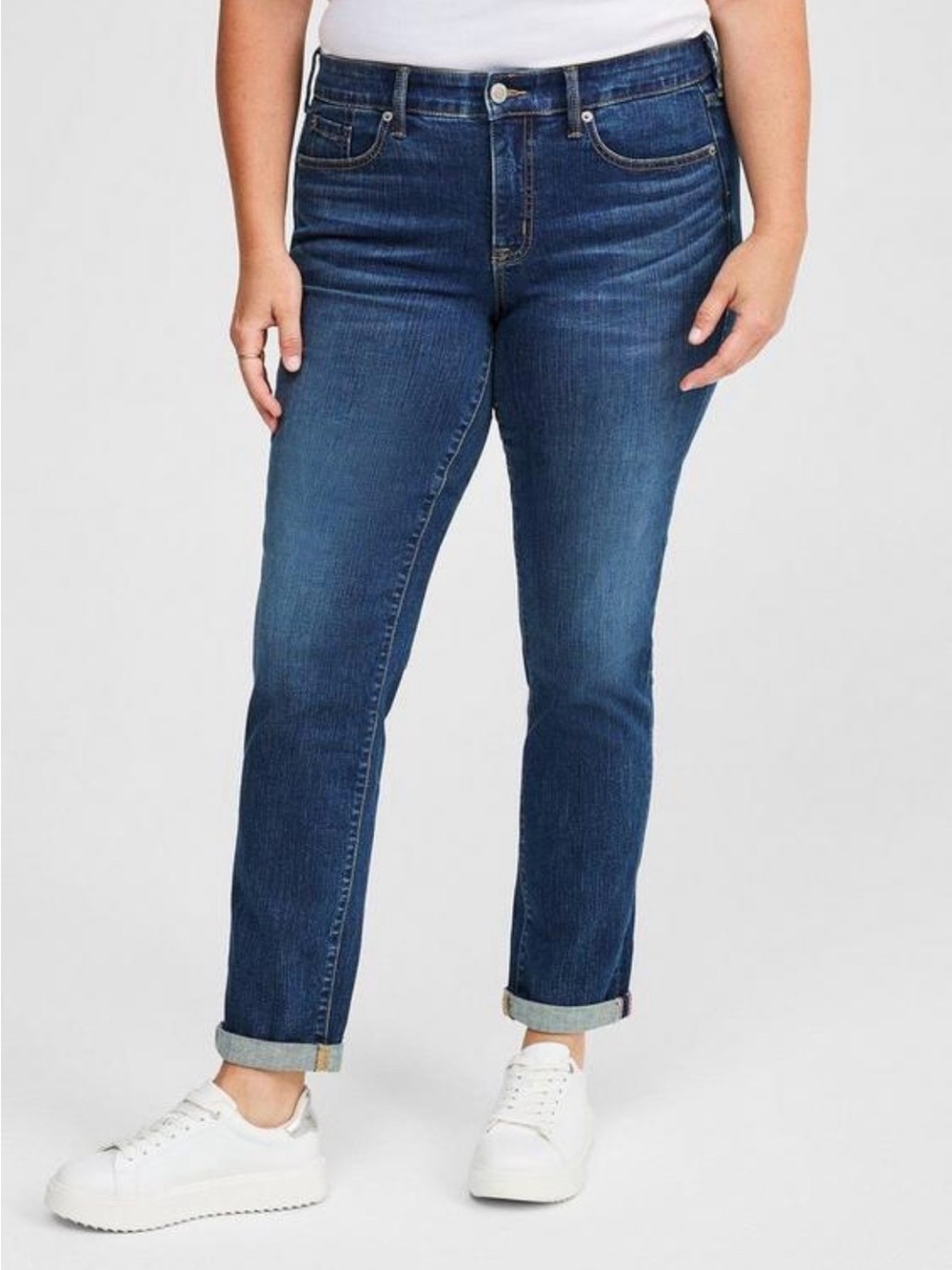 Torrid Boyfriend Mid-Rise Jean Vintage Stretch Regular Length